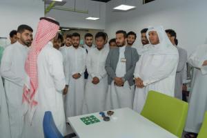 Students of the Mechanical Engineering Department of the College of Engineering Visit Wadi Makkah Company